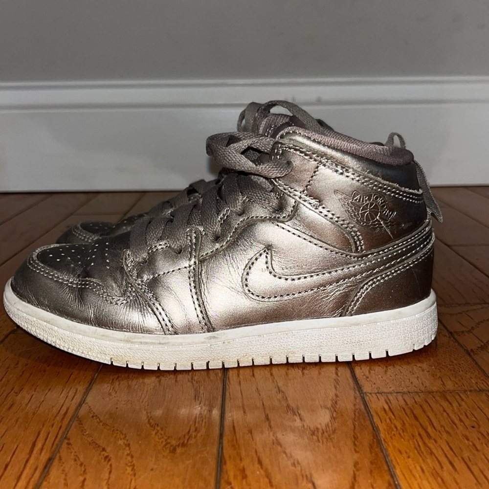 Nike Air Jordan Kids OG Silver High